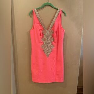 Lilly Pulitzer Junie Shift Dress in Coral Reef